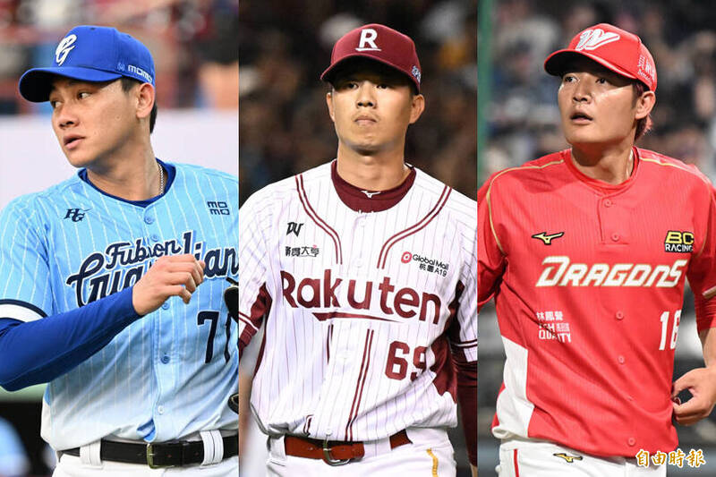 江少慶、黃子鵬、王維中。（資料照，記者林正堃攝）