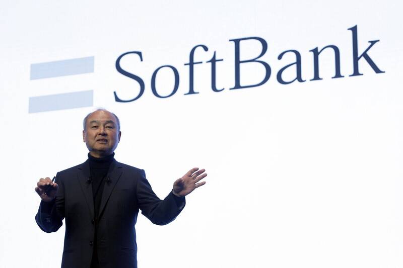 軟銀老闆孫正義。（資料照，彭博）