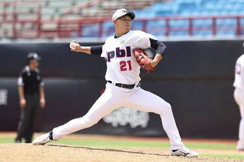 陳原維。（資料照，中華職棒提供）