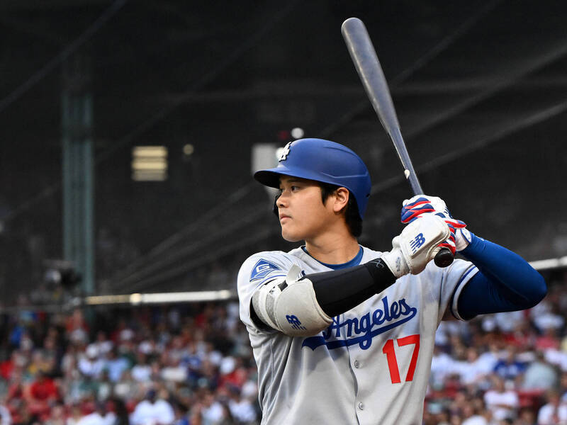 大谷翔平。（資料照，路透）