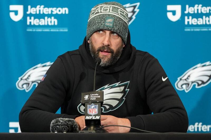 老鷹總教練西里安尼。（美聯社）