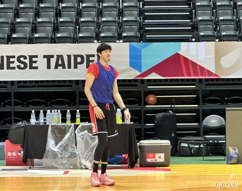 渡邊雄太。（記者盧養宣攝）