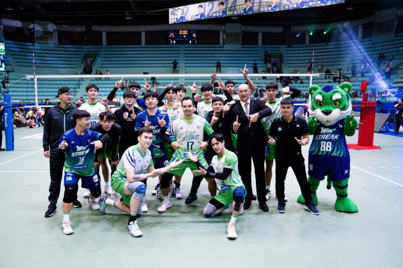 台中連莊強勢17連勝。（連莊提供）