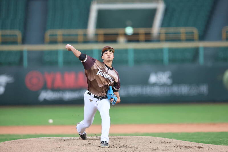 台灣山林余謙。（中職提供）