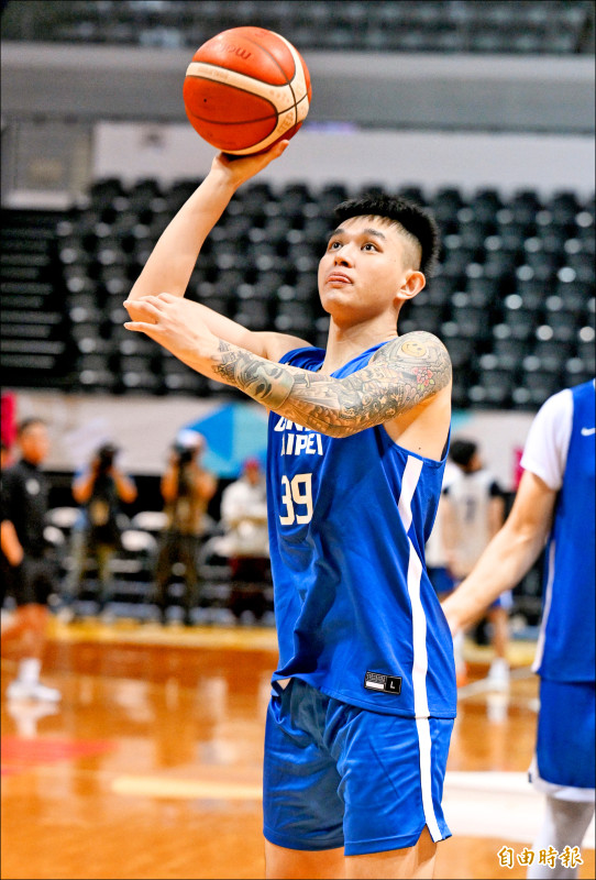 盧峻翔前役攻下本土最高14分，但出現多達5次失誤。（記者林正堃攝）