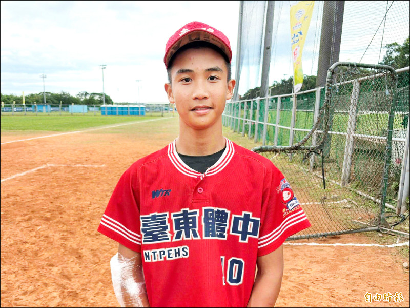 台東體中林恩（記者徐正揚攝）