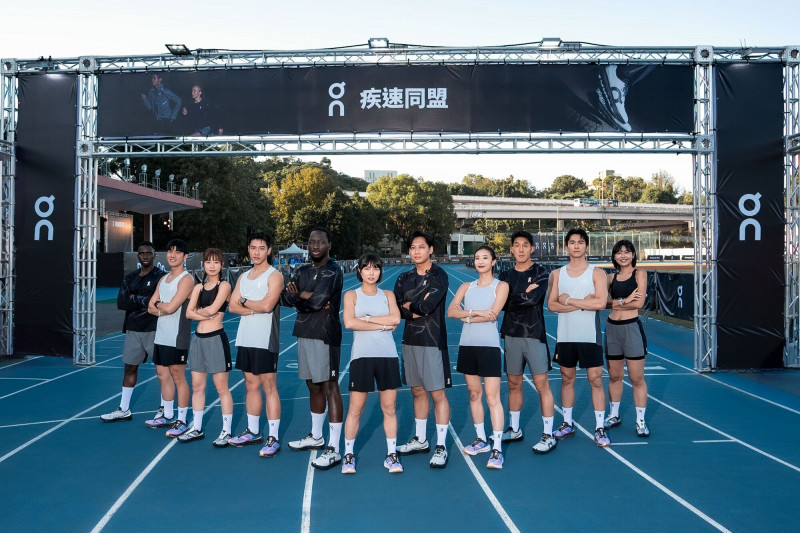 多位藝人與人氣創作者與跑者們一同參與競賽，以行動展現夜跑嘉年華的「同心疾行」精神。（官方提供）