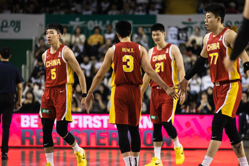 中國男籃被南韓「雙殺」。（取自FIBA）