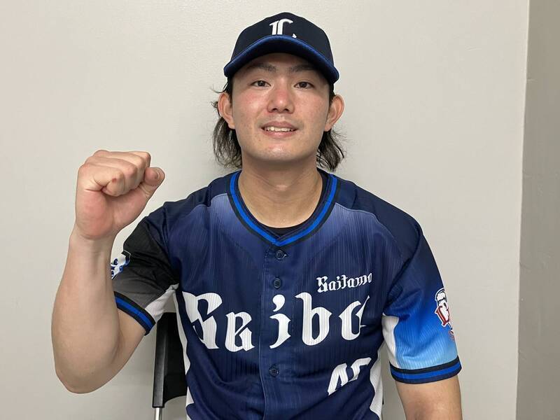 今井達也。（資料照，取自西武獅官方臉書）