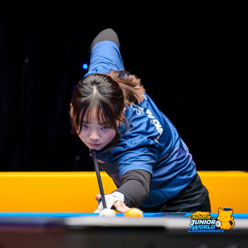 王姳苓在決賽險勝美國好手伊絲頓，奪下世青冠軍。（取自大會官網）