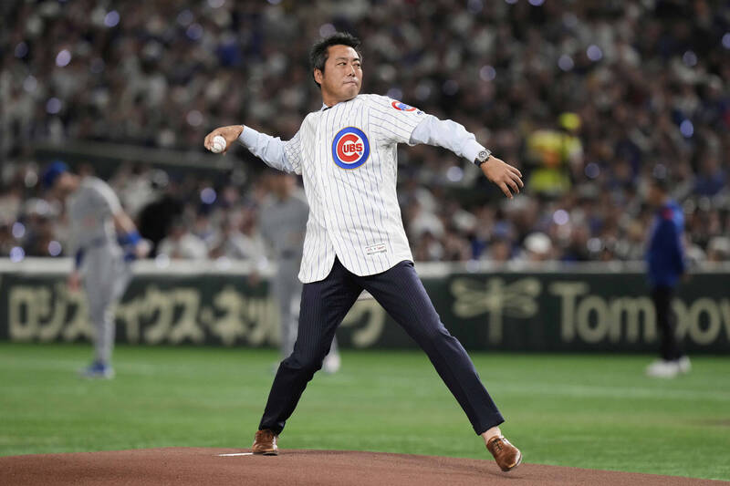 上原浩治。（資料照，法新社）