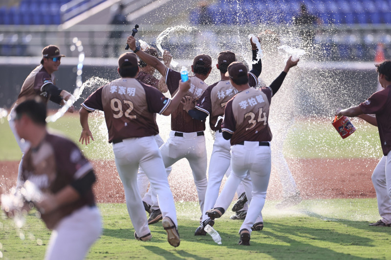 冬盟台灣山林拿下季軍。（中職提供）