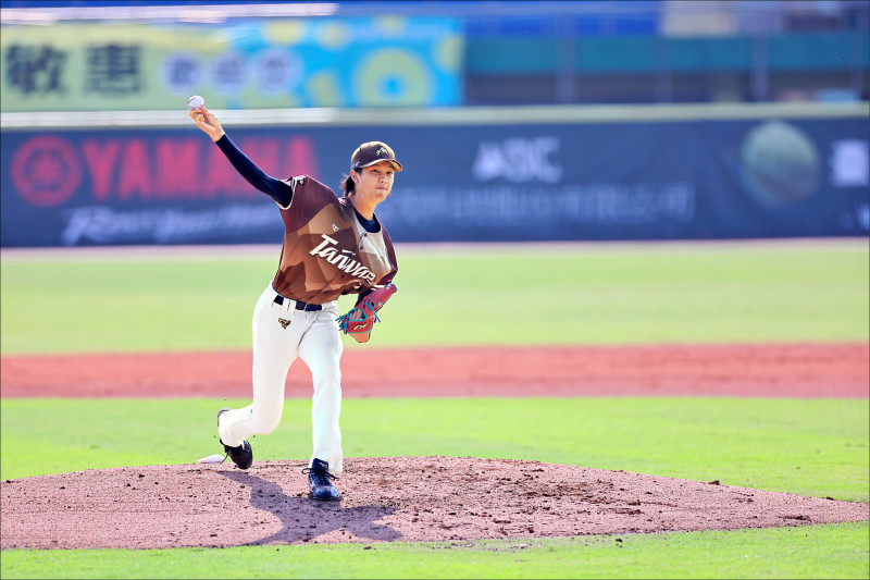盧孟揚季軍戰先發5.1局，僅被敲出1支安打。（中職提供）
