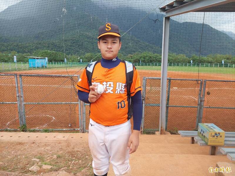 南投縣田司恩。（記者林宥辰攝）