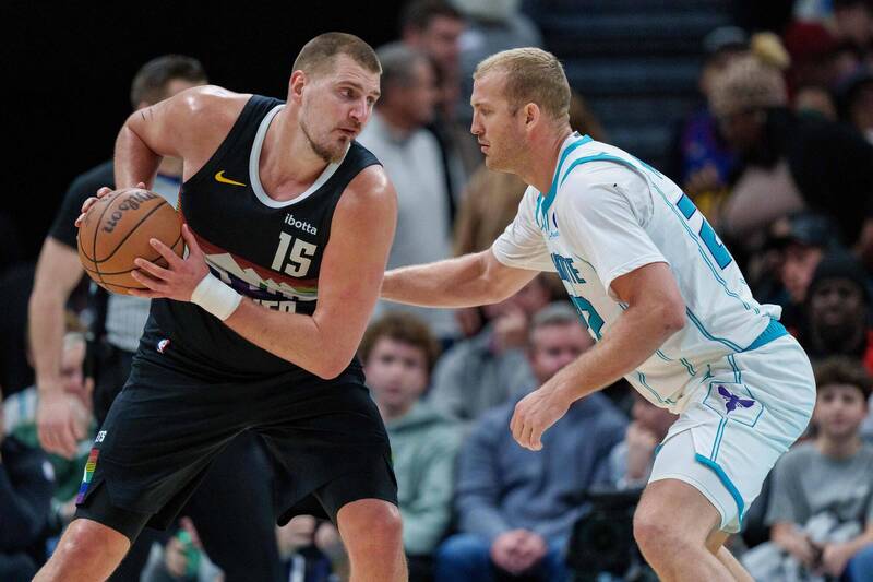 約基奇。（法新社）