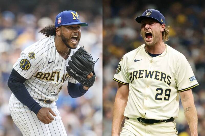 國聯勝投王、釀酒人強投佩洛塔以及明星終結者梅吉爾成為休賽季的熱門交易人選。（資料照合成圖）