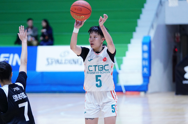 中信學院邱群琋轟72分。（大專體總提供）