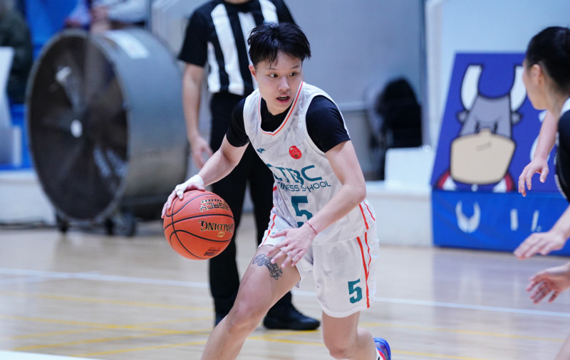 中信學院邱群琋轟72分。（大專體總提供）