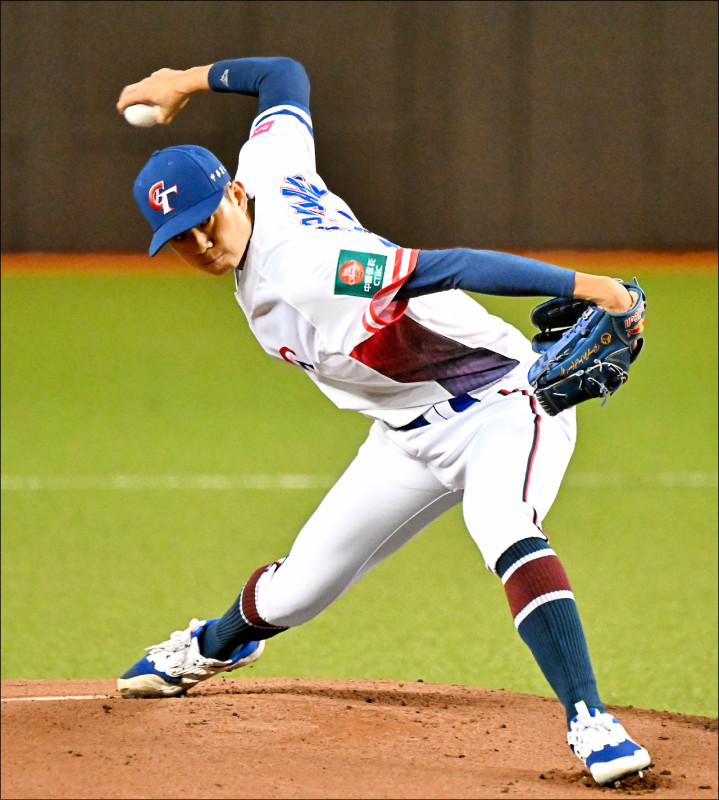 魔鷹表示很興奮能和台鋼新隊友「老虎」黃子鵬（見圖）並肩作戰。（資料照）