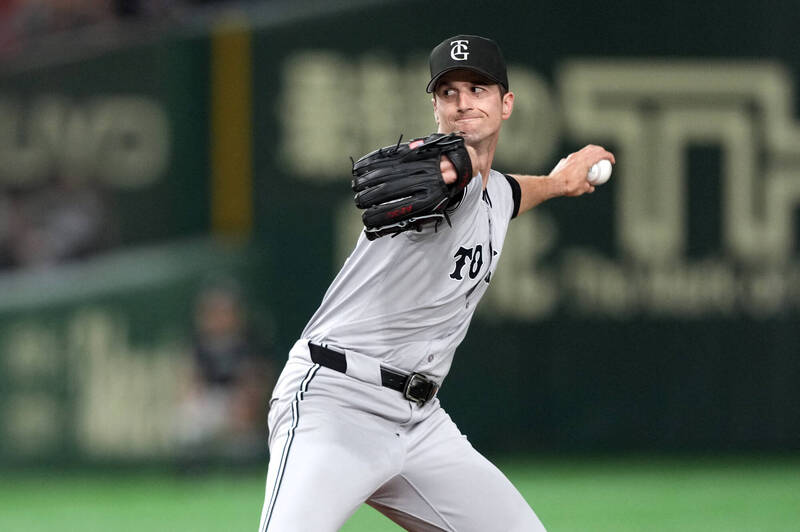 日職巨人洋投葛瑞芬重返美國職棒大聯盟。（資料照）