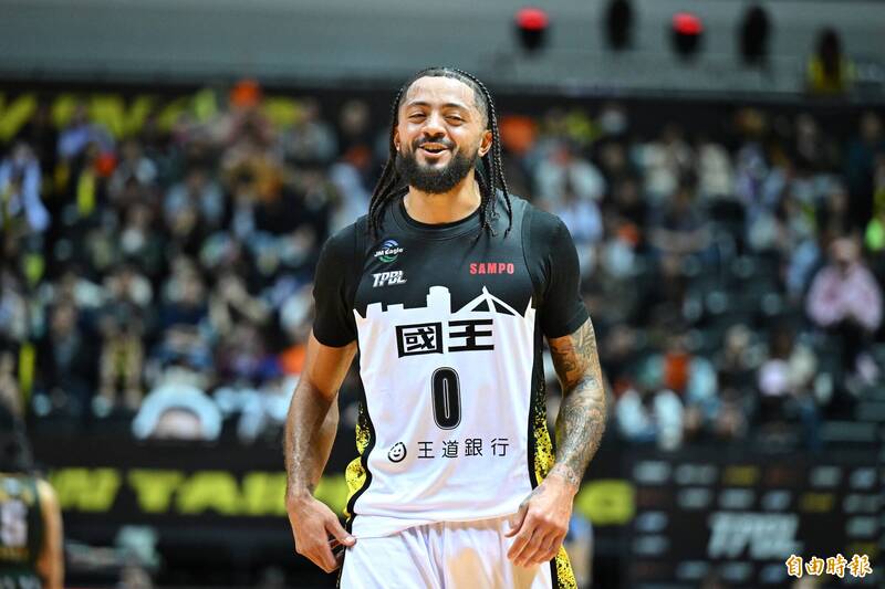 新北國王杰倫。（記者陳逸寬攝）