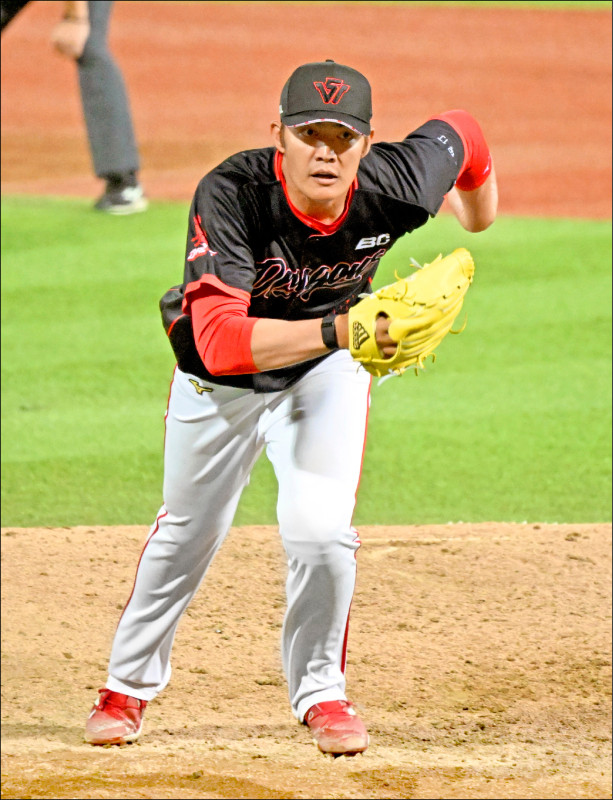 台鋼期待王維中能重拾單季百局身手。（資料照、台鋼提供）