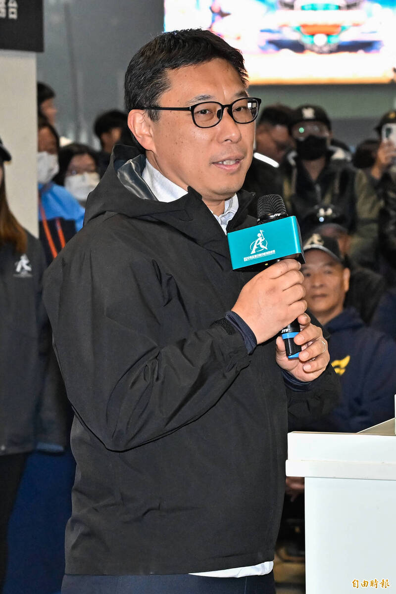 日本高校野球聯盟事務局長井本亘。（記者陳志曲攝）