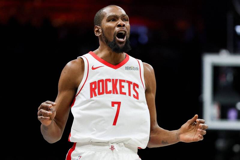 杜蘭特。（法新社）