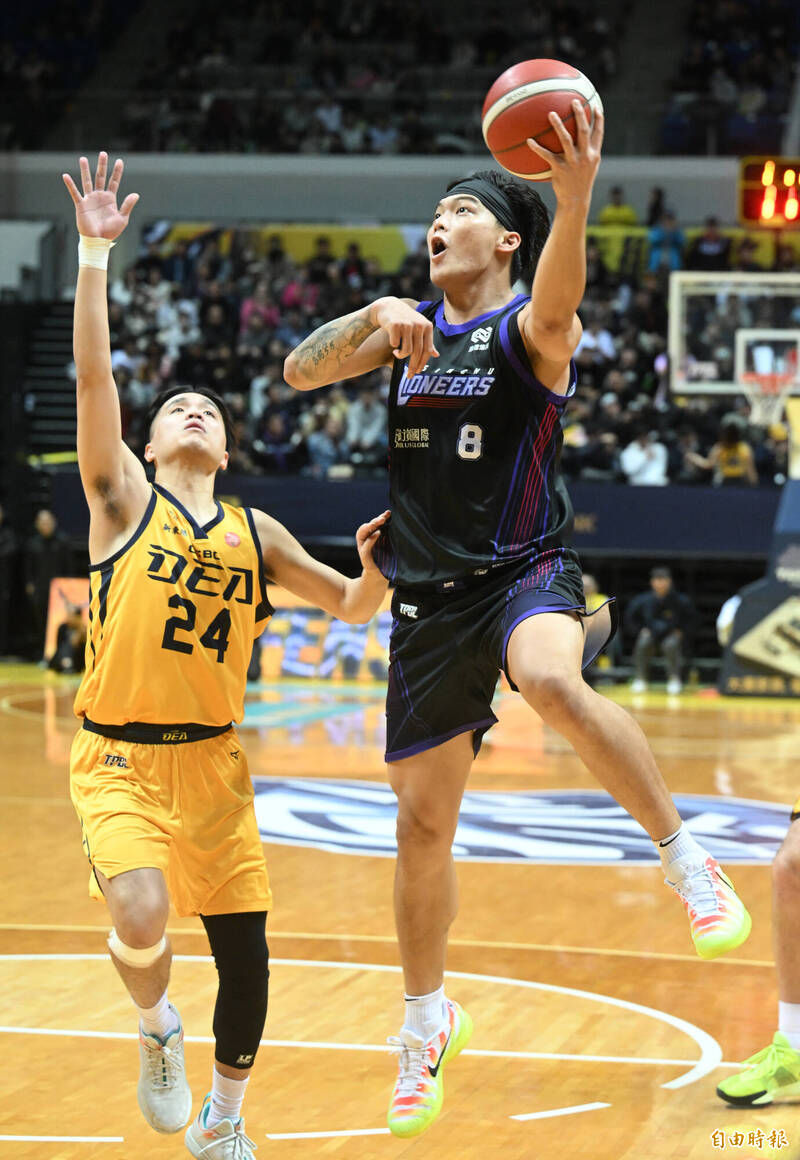 攻城獅朱雲豪。（記者林正堃攝）