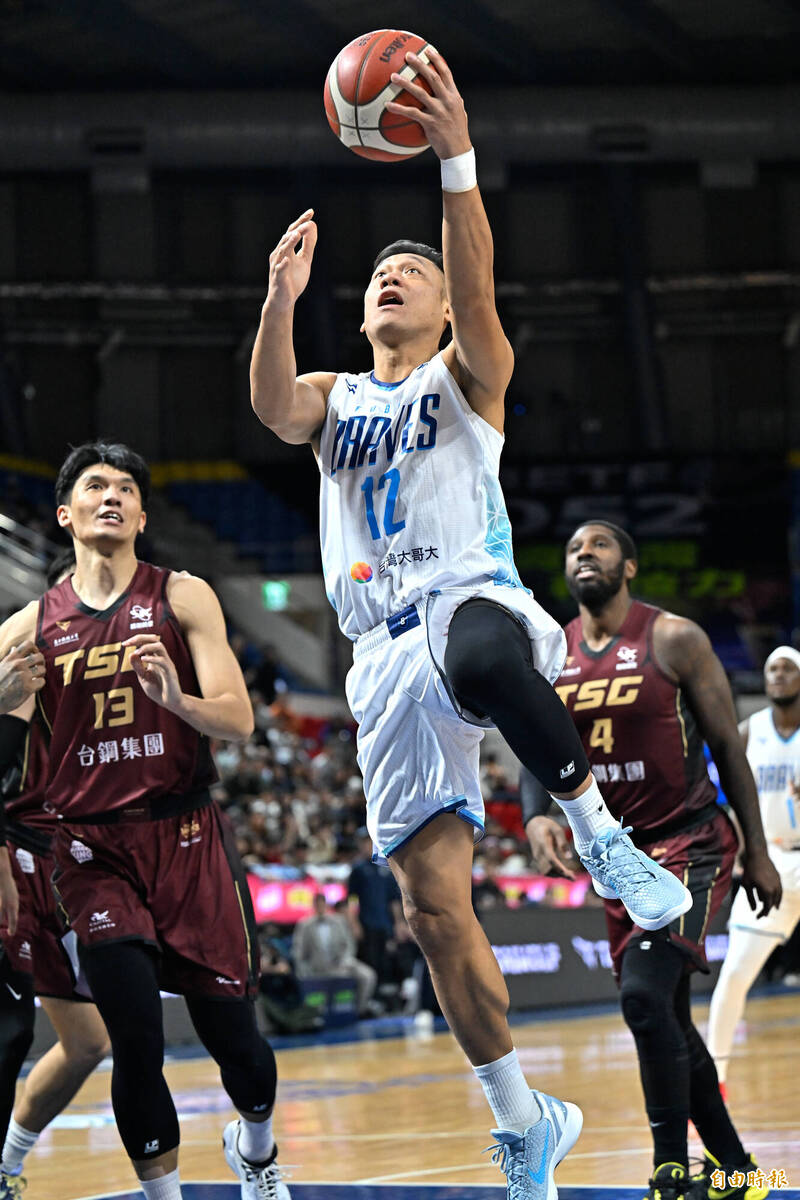 富邦勇士林志傑。（記者陳志曲攝）