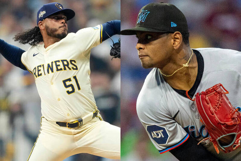 洋基醞釀重磅交易，看上釀酒人勝投王佩洛塔和馬林魚強投卡布雷拉。（資料照）