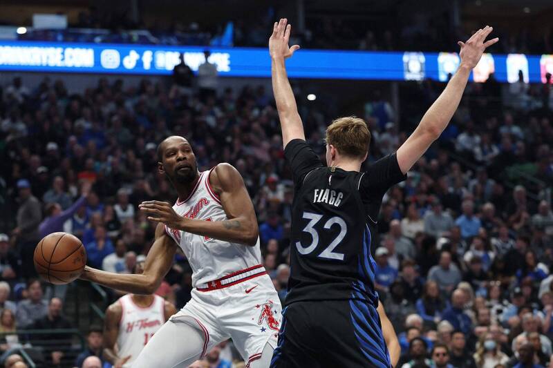 杜蘭特與佛拉格。（資料照，法新社）