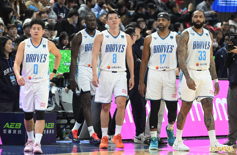富邦勇士慘敗。（記者林正堃攝）