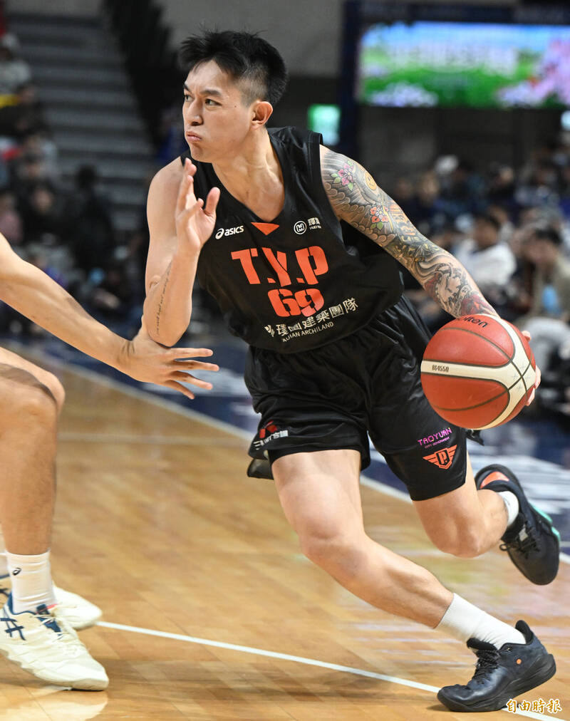 領航猿盧峻翔。（記者林正堃攝）