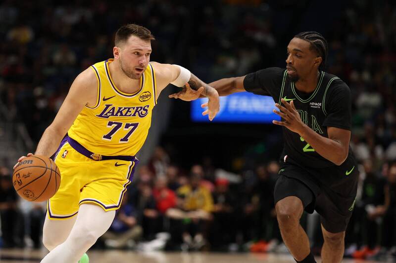 東契奇。（法新社）