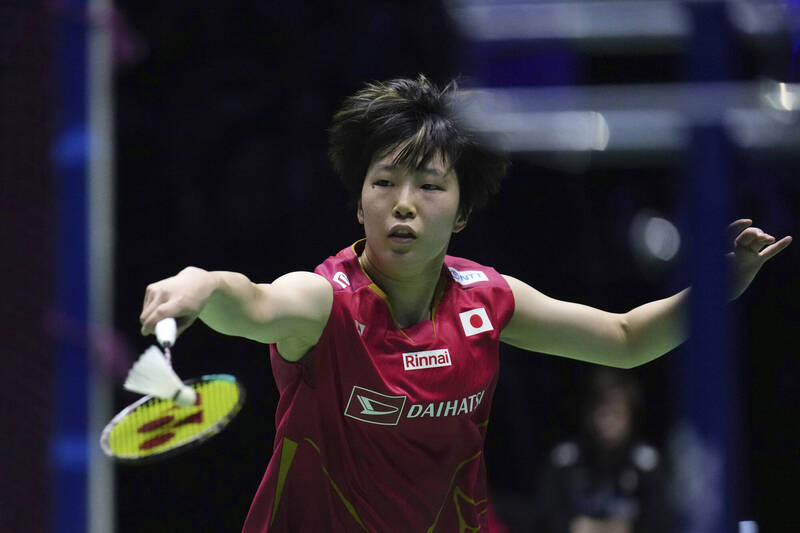 山口茜。（資料照，美聯社）