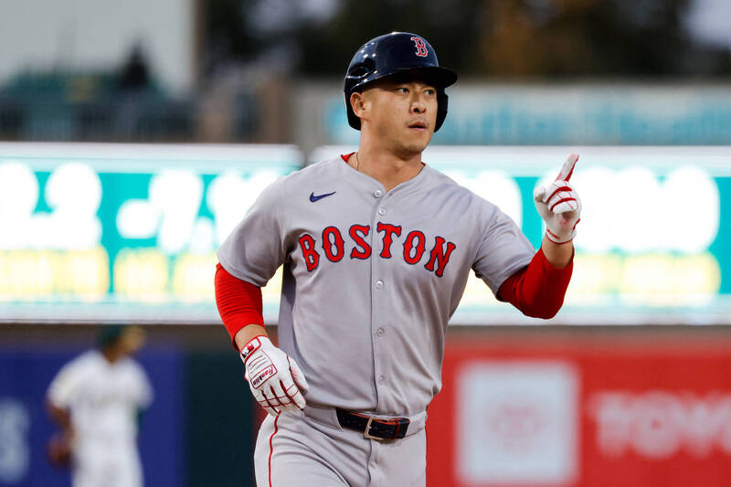 韓裔外野手瑞福斯奈德。（資料照，路透）