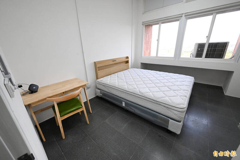 台鋼雄鷹訓練基地球員宿舍。（記者李惠洲攝）
