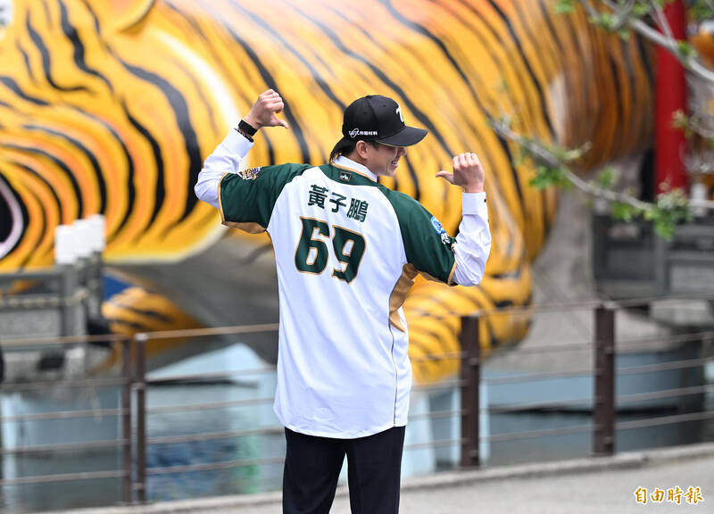 黃子鵬。（記者李惠洲攝）