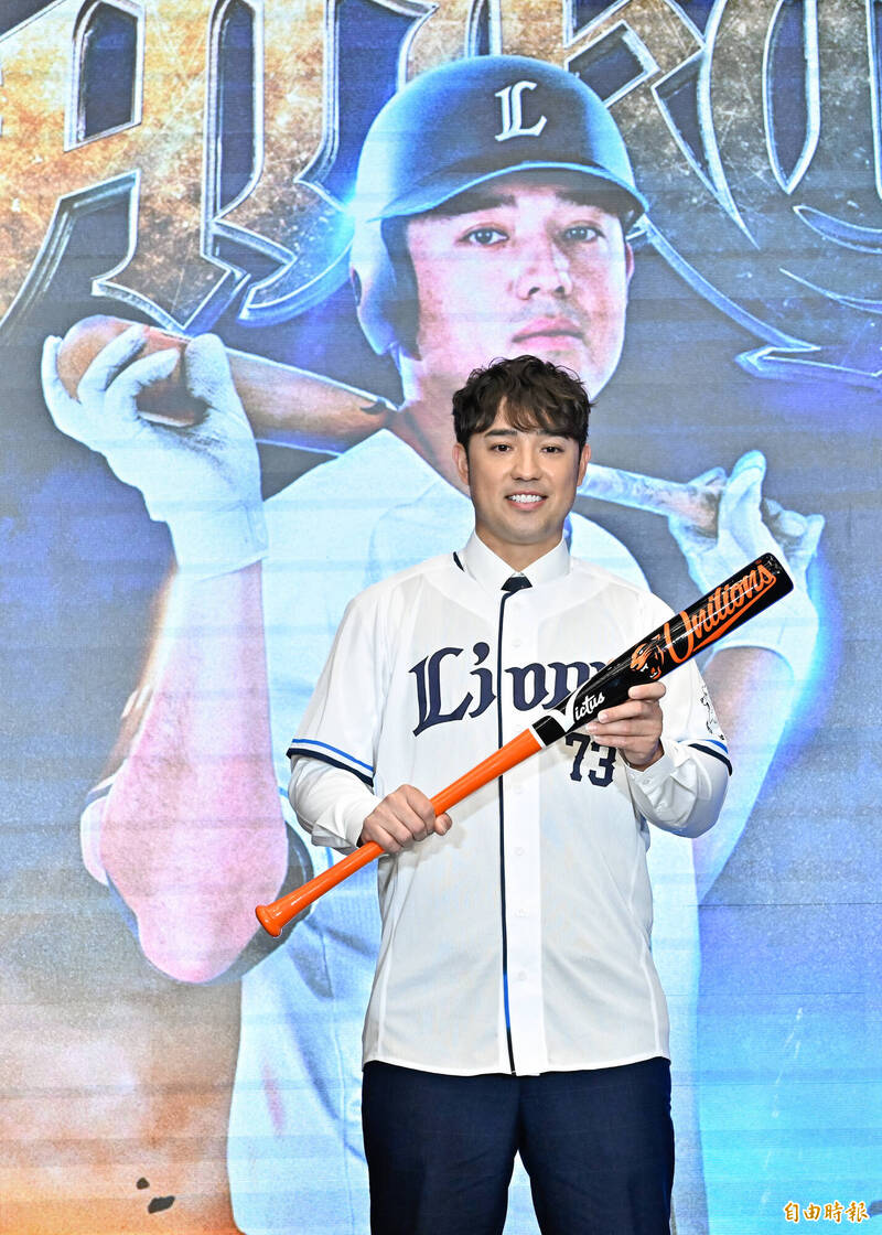 林安可加盟埼玉西武獅。（記者陳志曲攝）
