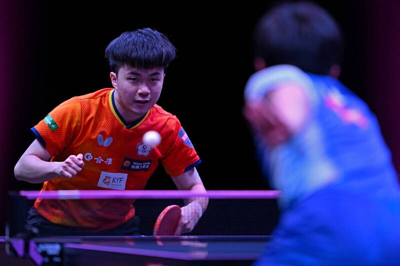 林昀儒。（法新社）