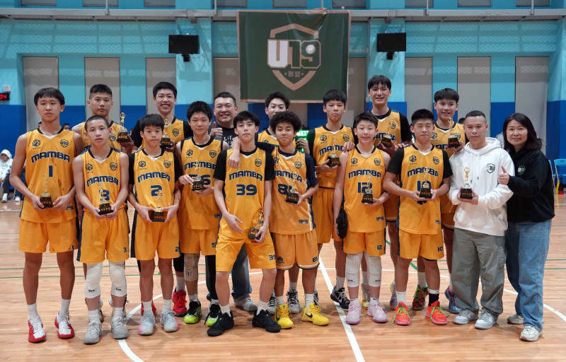 Mamba Select奪隊史首座半季冠軍。（U19籃球聯盟提供）