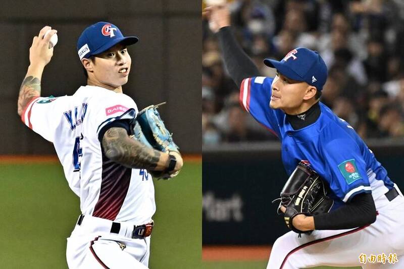 林昱珉和徐若熙。（資料照合成圖）