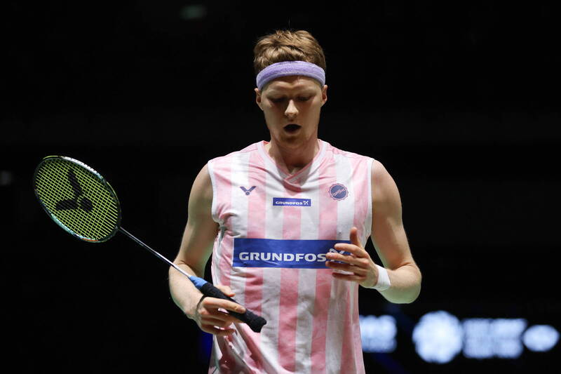 丹麥名將安童森連3年缺席印度公開賽。（資料照，歐新社）