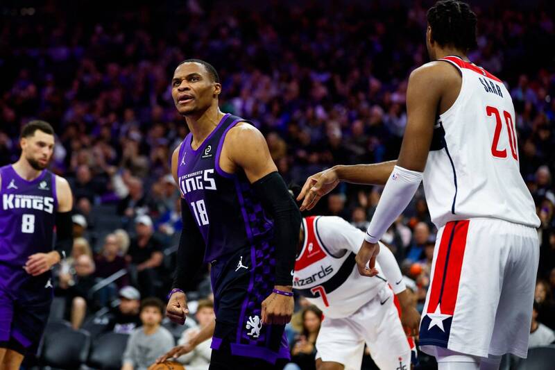 魏斯布魯克。（路透）