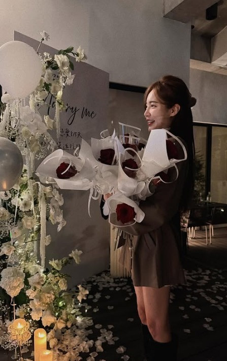 申皓瑋求婚成功。（取自網路）