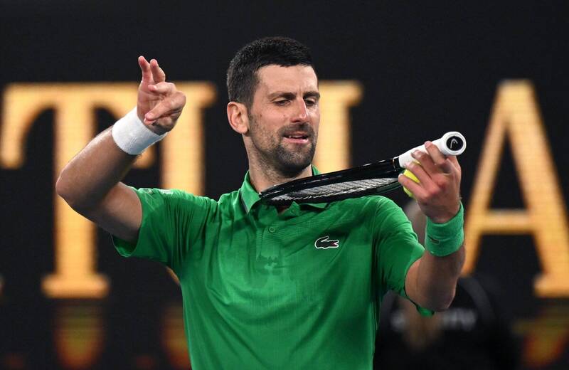 喬科維奇。（歐新社）