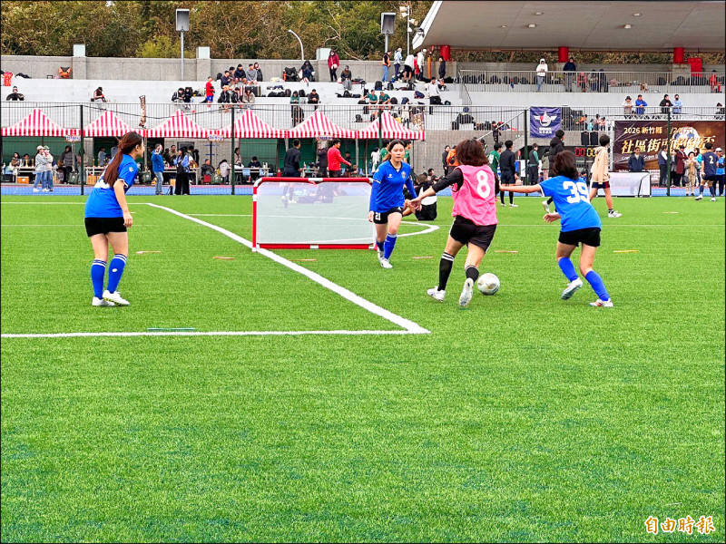 彭臺臨有信心台灣女足能前進2031年女足世界盃。（記者盧養宣攝）