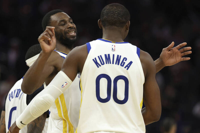 庫明加與威金斯。（資料照，美聯社）