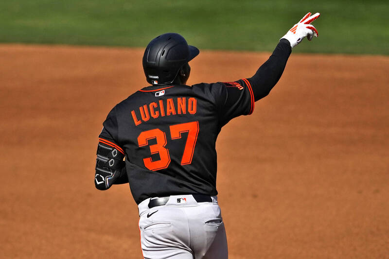 盧錫亞諾休賽季第4度被DFA。（資料照，美聯社）